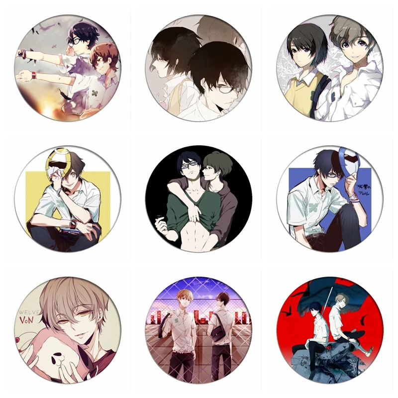 Брошь Zankyou с изображением иконы Значки для косплея Коллекция сумок Нагрудный