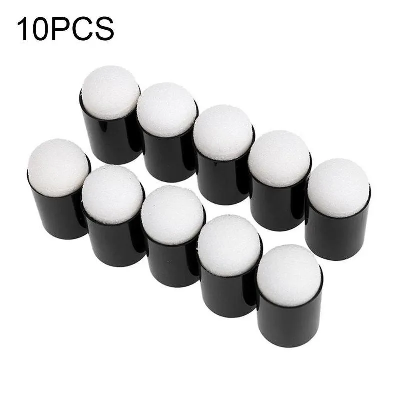 

10pcs Sponge Foam Finger Chalk Finger Paint Drawing Sponge Foam Finger Chalk Ink Sponge Finger Daubers Stamping Art Tools