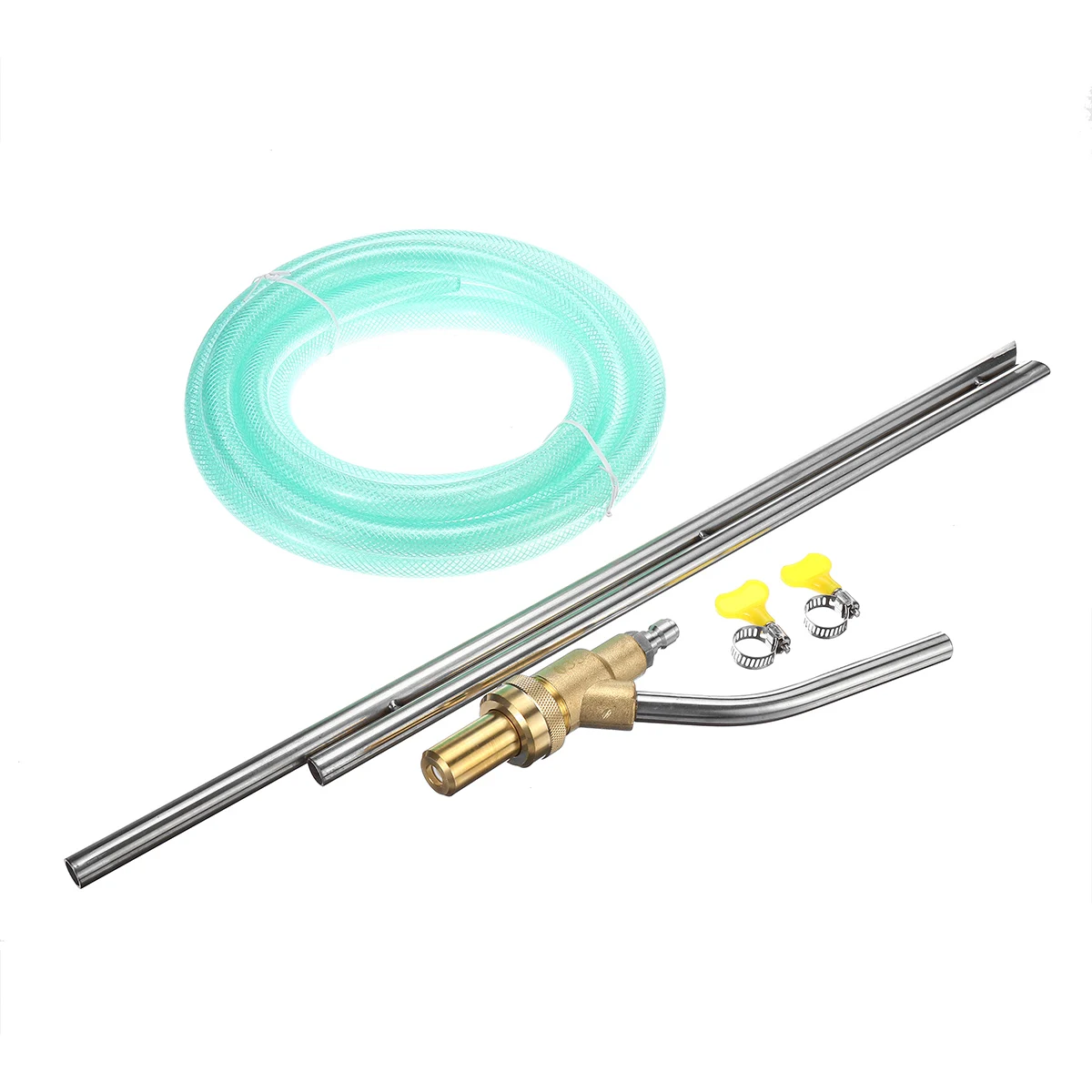 

Drillpro 1/4" Plug 260 BAR Pressure Washer Sand Blasting Hose Wet Blasting Washer Paint Dirt Cleaning Tool Removing rust