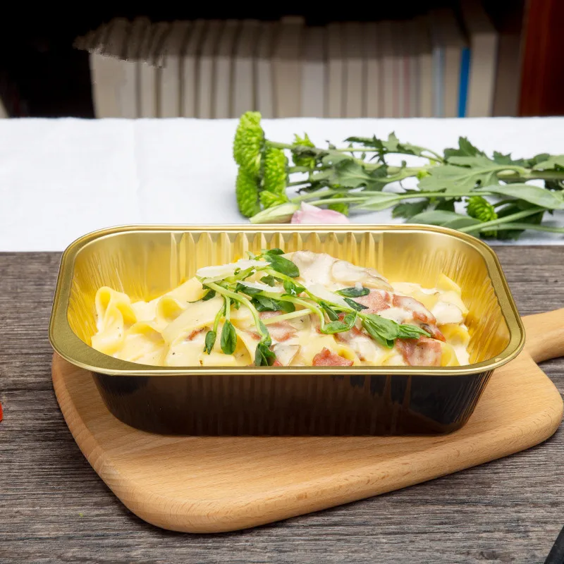 10 шт. Высококачественная квадратная алюминиевая фольга чашка для торта жестяные