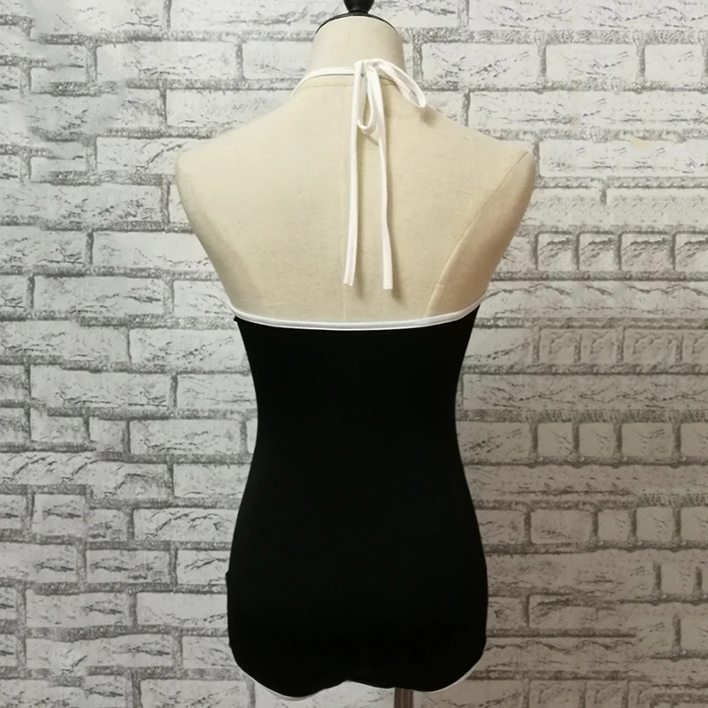 

Summer Women Hanging Neck Rompers Sexy Club Solid Elegant Bodycon Jumpsuit Playsuit Romper Women Backless Jumpsuit