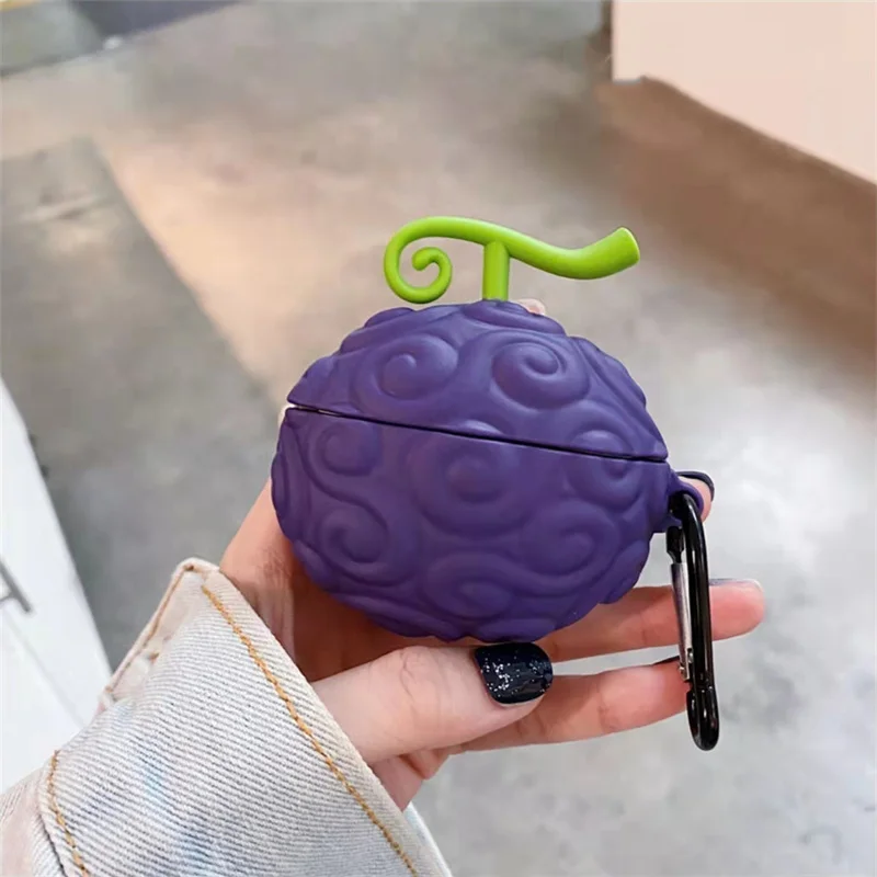 Силиконовый чехол для наушников Airpods 3 2021 с изображением фруктов из японского