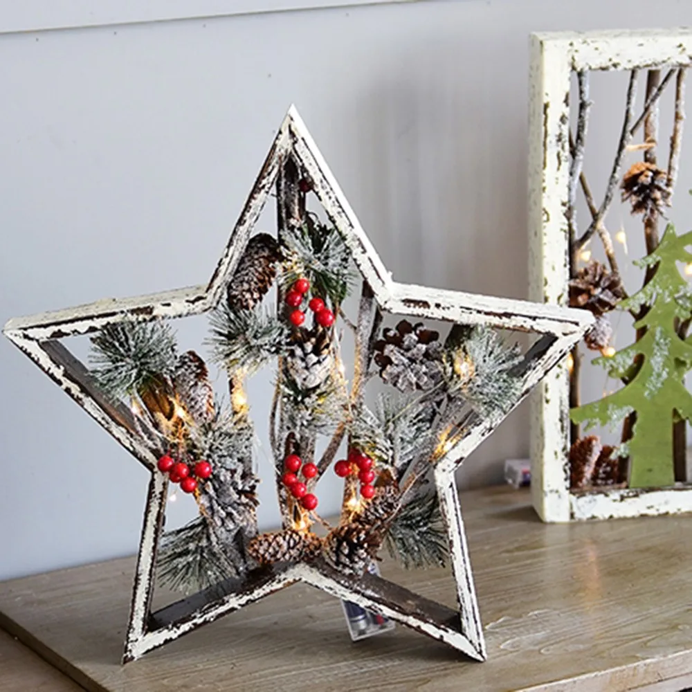 Рождественские украшения квадратные настенные подвесные Обои для рабочего