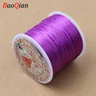 50 мрулон, резиновая веревка с кристаллами, 0,6 мм