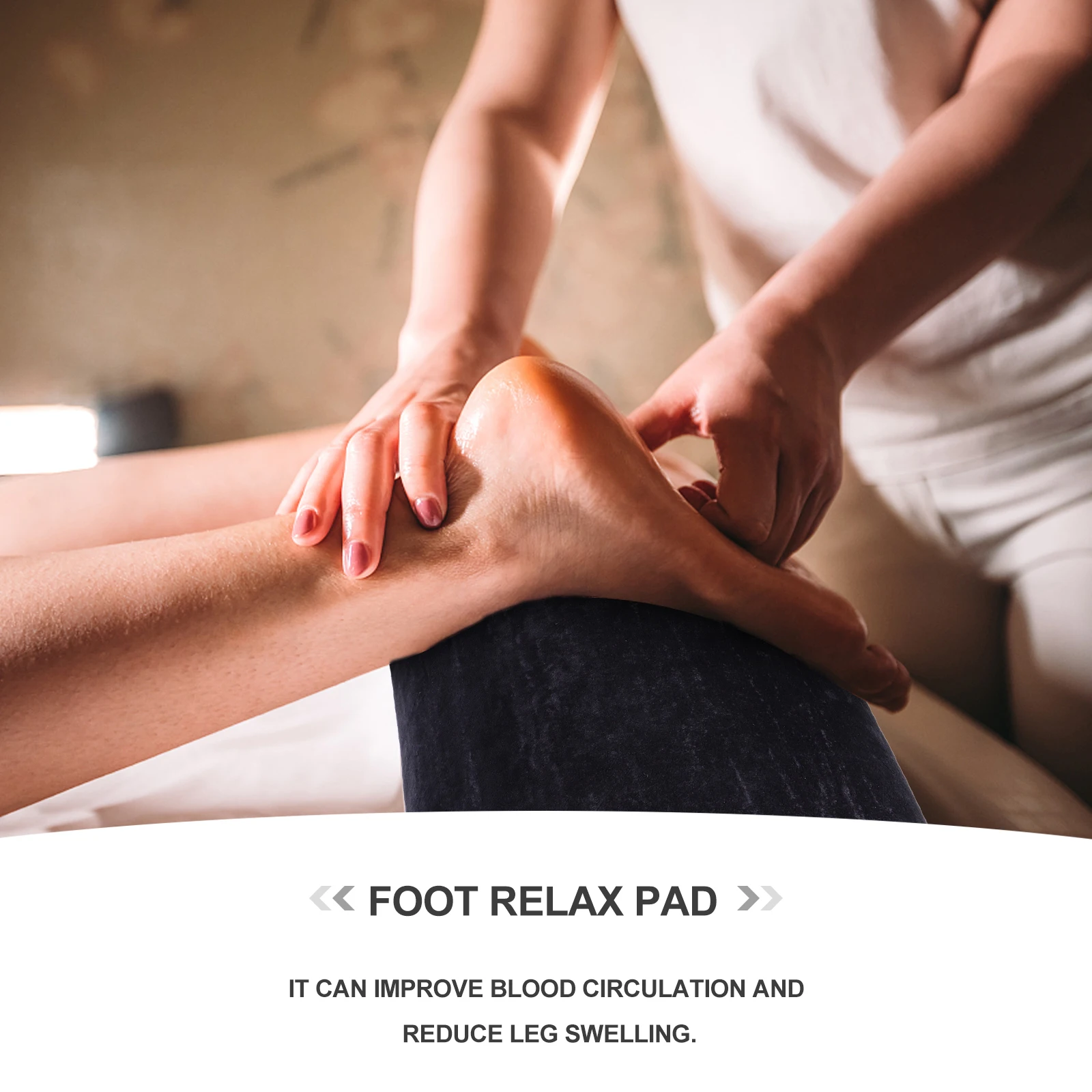 

1Pc Convenient Practical Comfortable Simple Portable Foot Rest Pad oot Pillow Foot Relax Cushion for Home