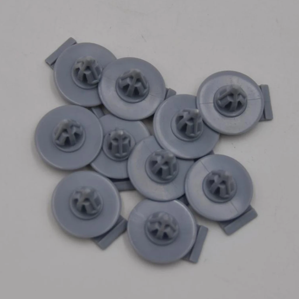 

10 X Clips for Cooper Wheel Arch Skirt Trim Fasteners Grey R50 R52 R53
