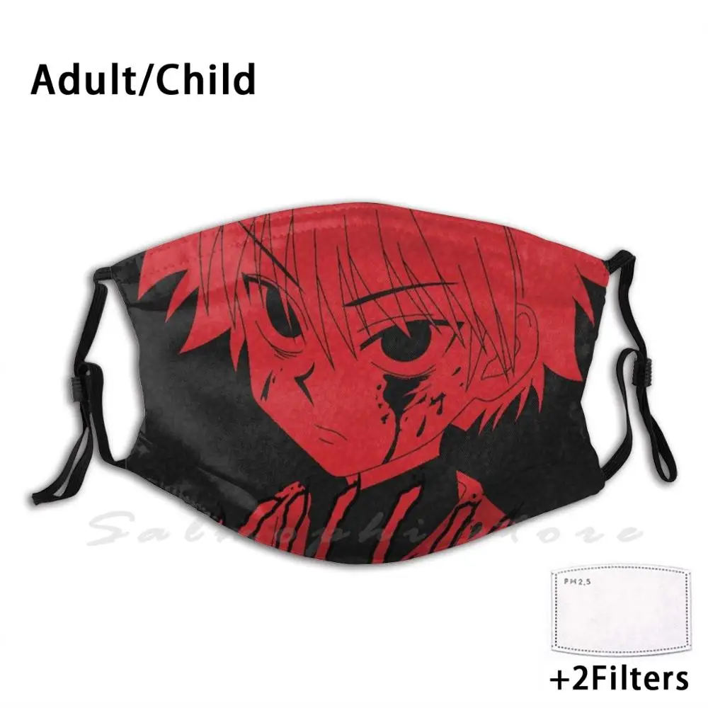 Маска Hunter X Killua аниме Hunterxhunter Hunterhunter Gon Weeb|Мужские маски-балаклавы| |