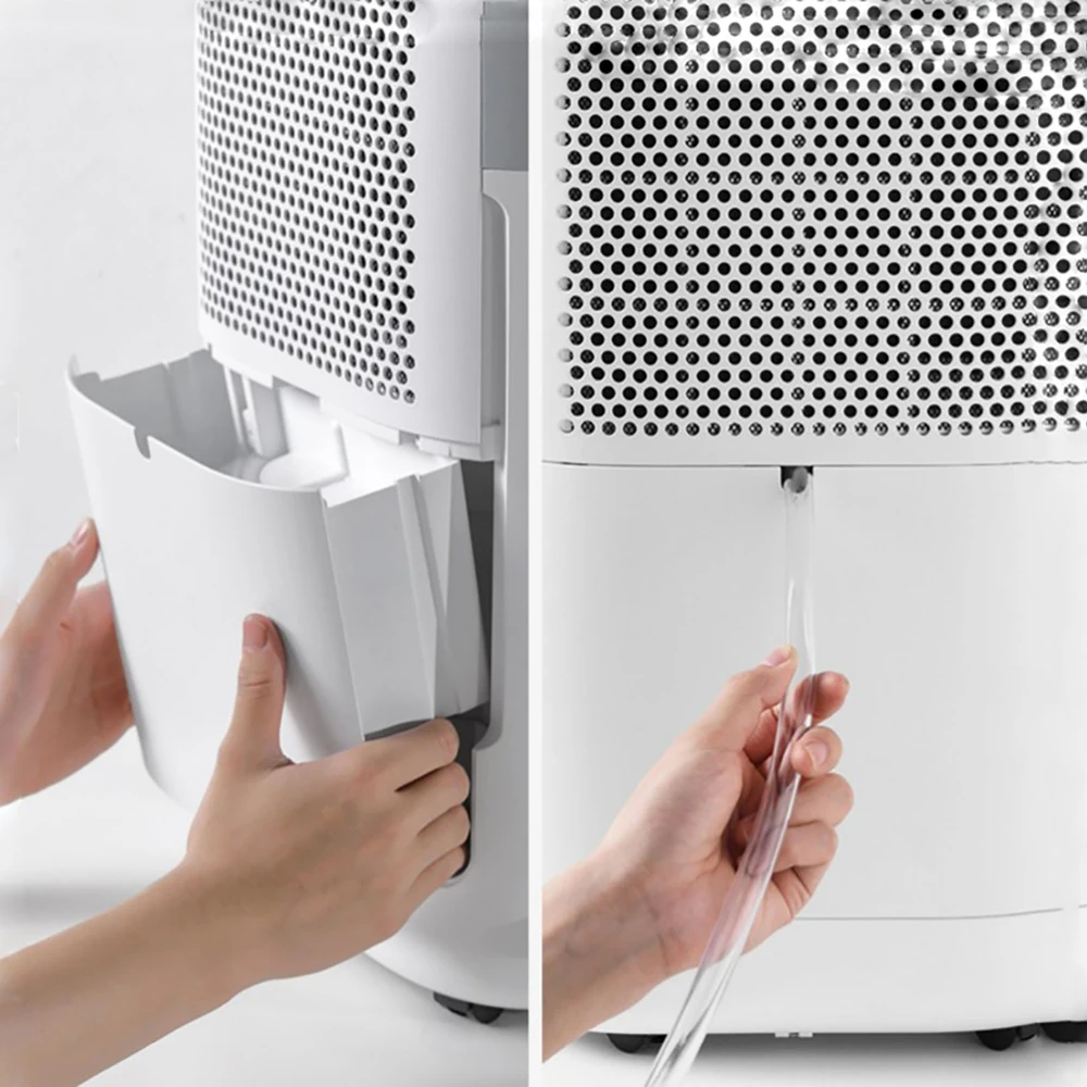 

220V 2L Electric Dehumidifier 15L/Day Multifunctional Hygroscopic Air Dryer Portable Air Purifier with External Drain Connect