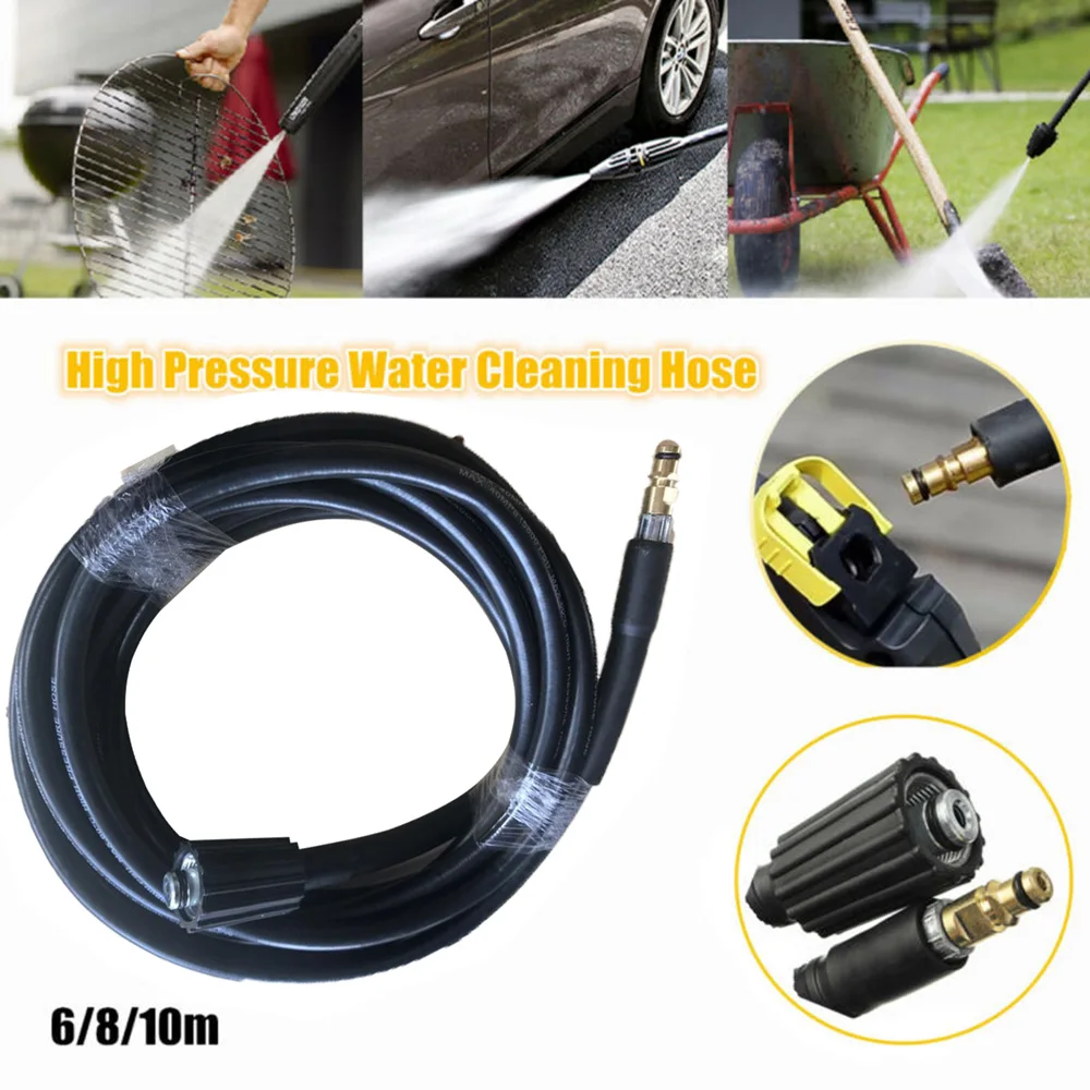 

Washer Hose 6m/8m/10m High Pressure Water Cleaning Hose for Karcher K2, K3, K4, K5 Garden Vehicle Clean Tools