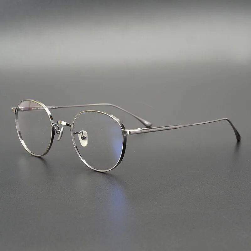Оправа для очков в титановой оправе мужчин и женщин | Аксессуары одежды