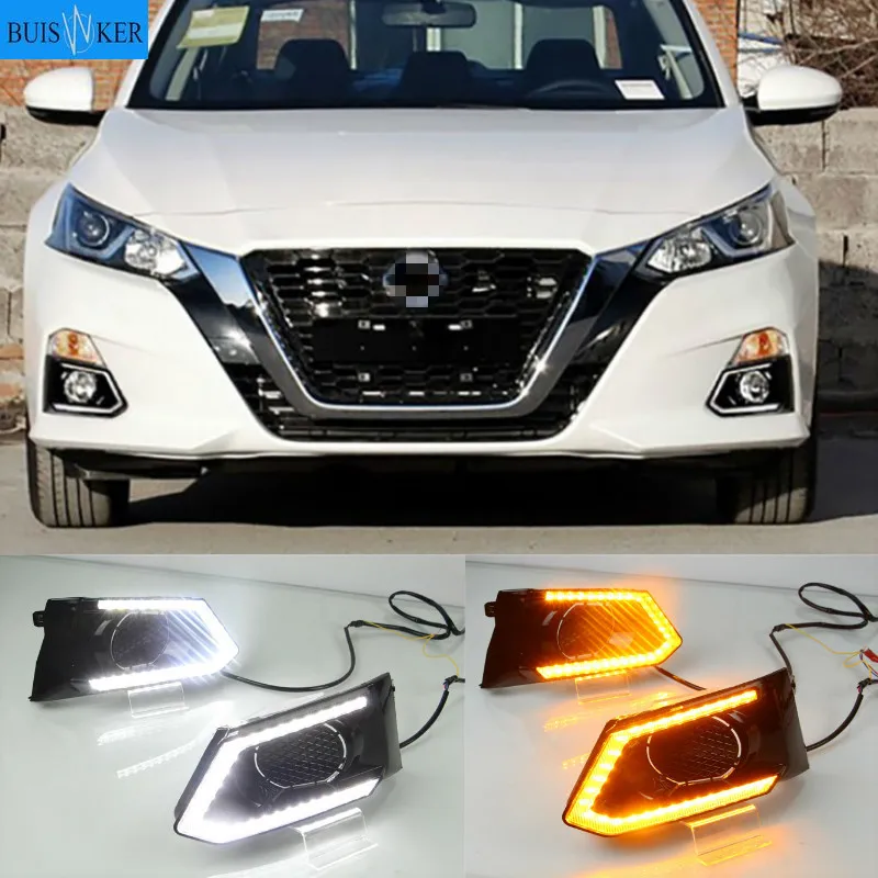 2 шт. Светодиодный дневной светильник Водонепроницаемый автомобиля 12V