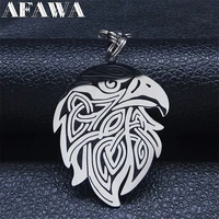 animal stainless steel viking eagle keyrings silver color keychain womenmen jewelry acero inoxidable joyeria mujer k3711s02