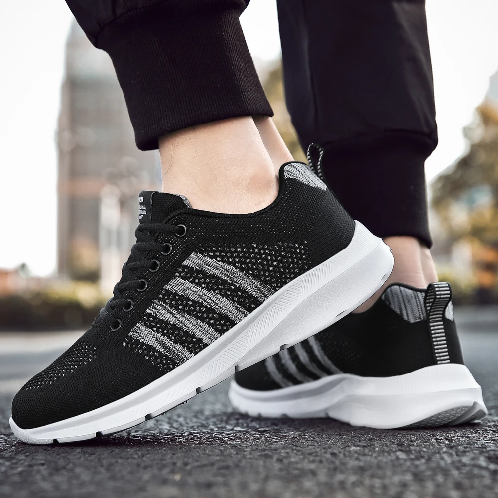 Лидер продаж сетчатая мужская повседневная обувь дышащая легкая удобная на