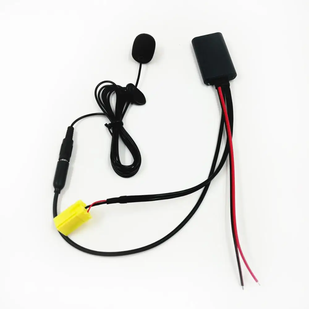 Biurlink 150 см Bluetooth AUX музыкальный адаптер громкой связи телефонный звонок микрофон