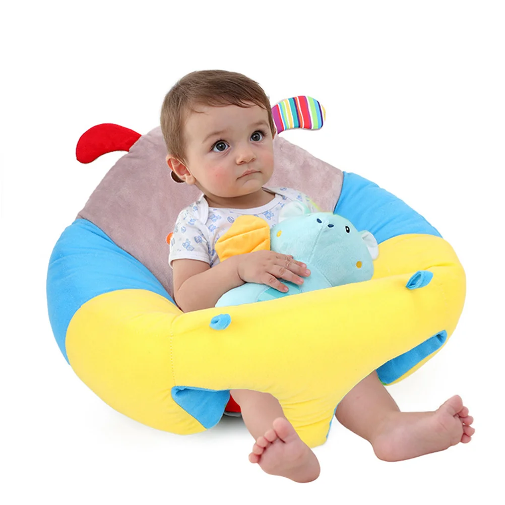 

Baby Support Seat Cartoon Animal Plush Sofa Comfortable Learning to Sit Chair Infant (Puppy)