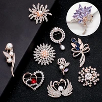 1pc jewelry gift wedding party women clothing accessories brooch pins brooch rhinestone elegant brooches