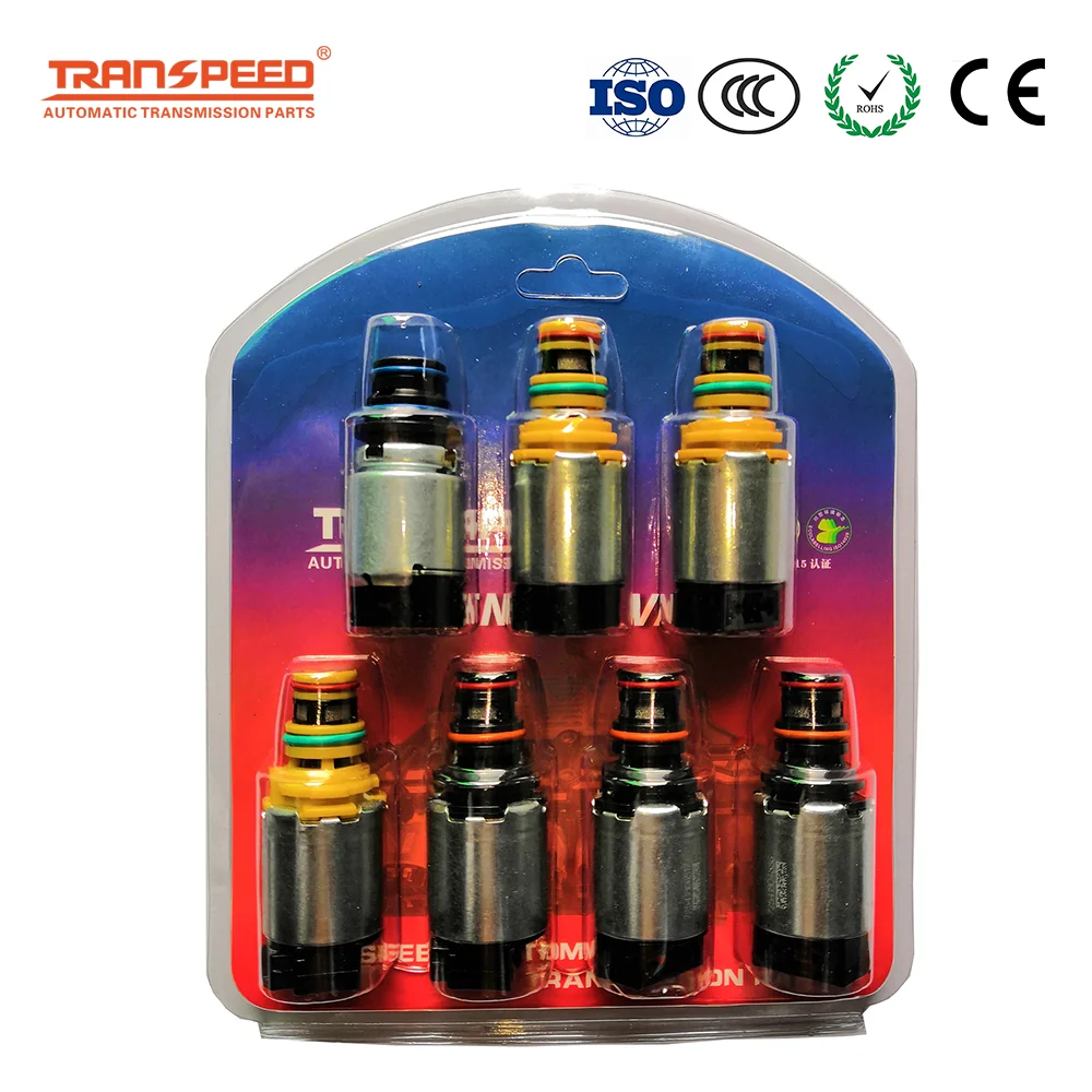 

TRANSPEED 6T45E 6T40E 6T30E Auto Transmission OEM Solenoid Kit 7pc/Set Fit For CRUZE Chevrolet Car Accessories Transnation Parts