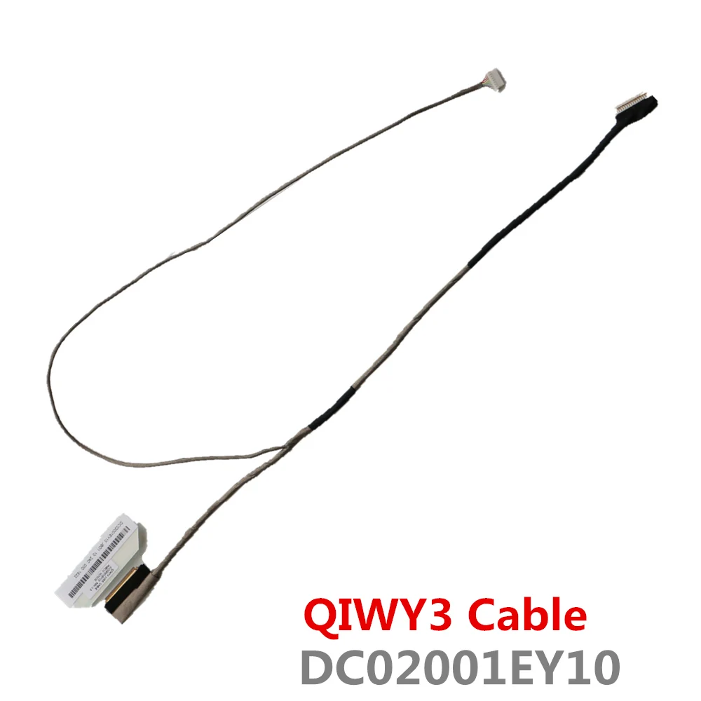 Новый оригинальный ЖК-кабель для LENOVO Y480 Y480N Y480M Y485 LCD LVDS кабель QIWY3 DC02001EY10 |