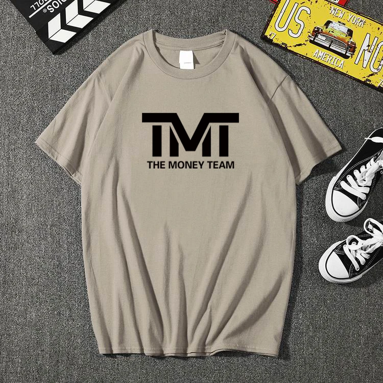 

2021 new fashion men's personality trend short-sleeved autumn and summer TMT T-shirt short-sleeved