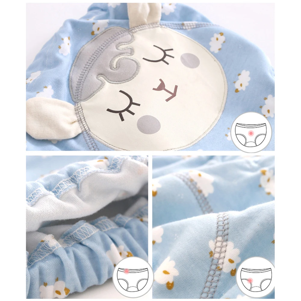 

Baby Diaper Pants 4 Layers Waterproof Toilet Training Pants Boy Shorts Underwear Girl Nappies Panties Leak-proof Diaper Pants