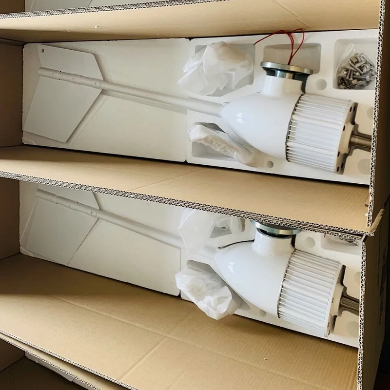 Ветряной генератор 1000 Вт с тремя лезвиями 1150 мм опционально 24 в 48 1 кВт