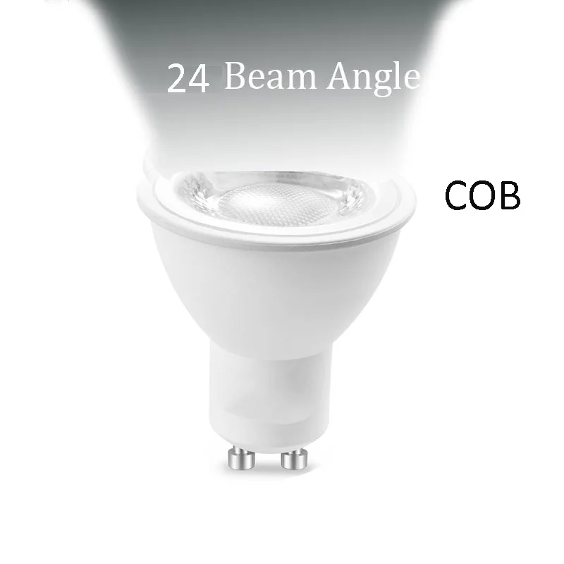Точечный светильник светодиодный MR16 220 в Bombilla GU10 5 вт 7 кукурузная лампа DC12v