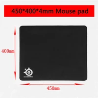 OEM SteelSeries Rubber Base Notebook Gaming Mouse Pad Computer Black Mousepad Gamer Laptop Keyboard Desk Mat without box