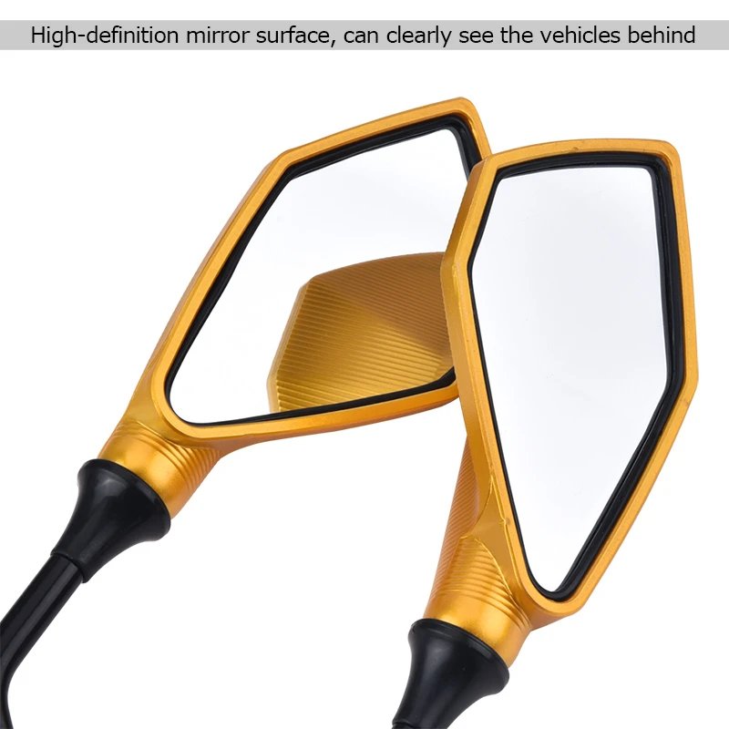 2 шт./компл. универсальное зеркало заднего вида для мотоцикла 10 мм аксессуары