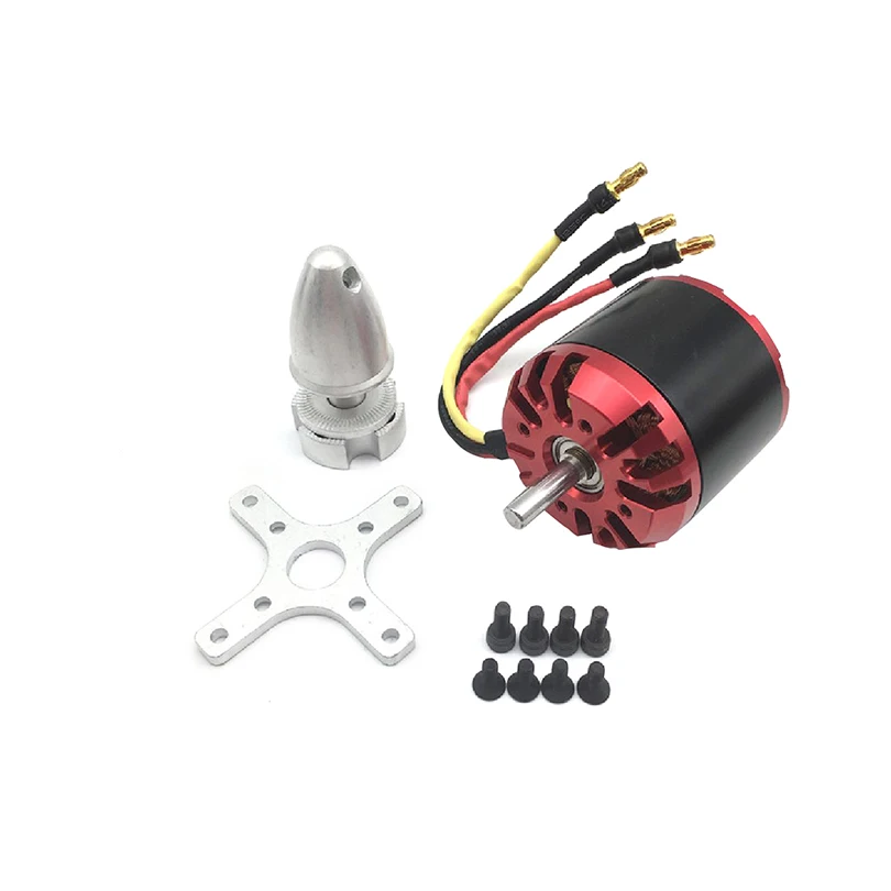 Бесщеточный двигатель C4250 560KV/800KV 42 мм 3-8S из сплава для радиоуправляемого дрона с