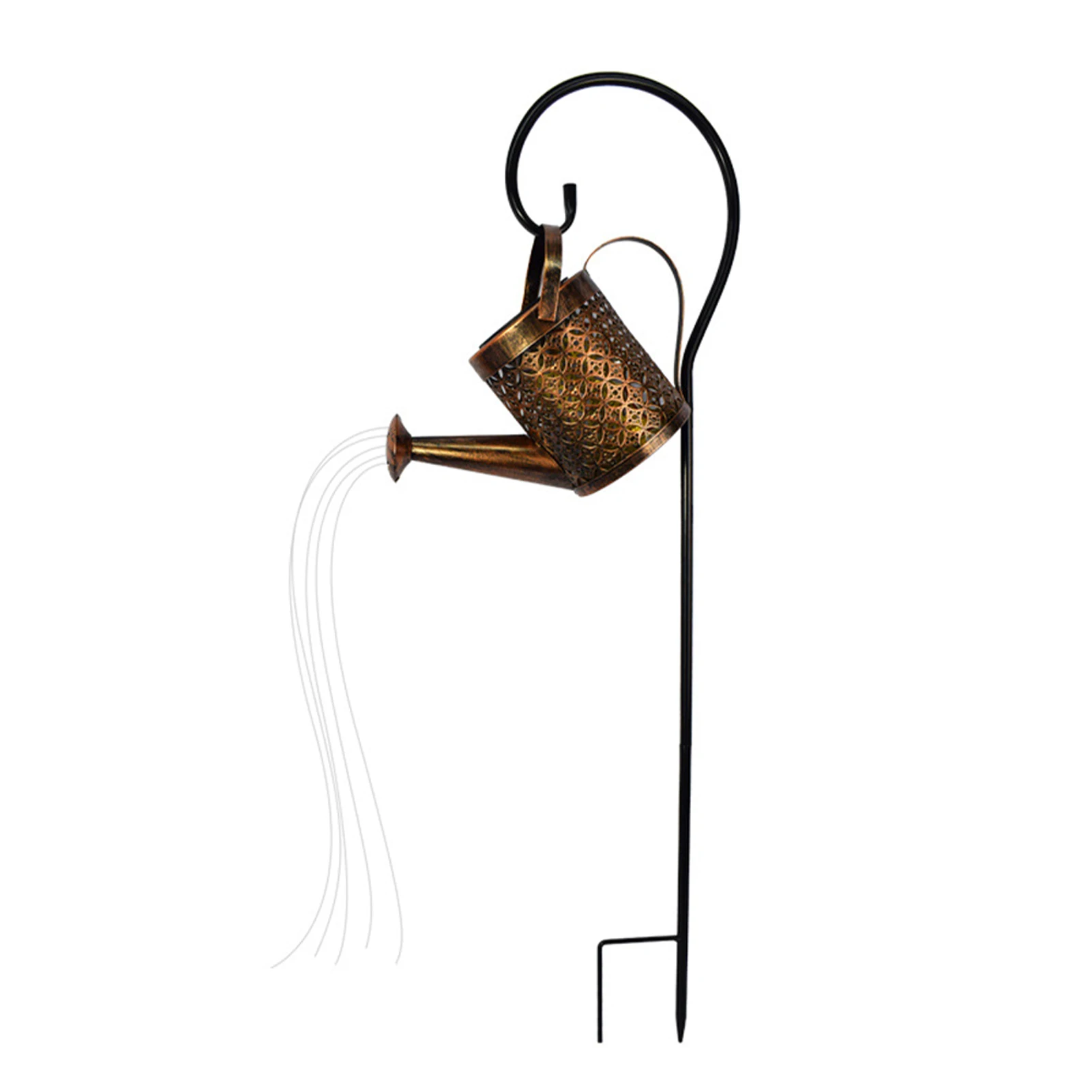 

Party Outdoor Watering Can DIY Craft Romantic Gift Landscape Energy Saving Easy Install LED Garden Light Solar Powered Art Decor