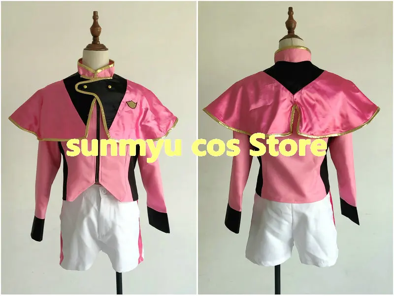 Mashin Sentai Kiramager  Sayo Ouharu Kiramai Pink Cosplay Costume,Custom Size Halloween