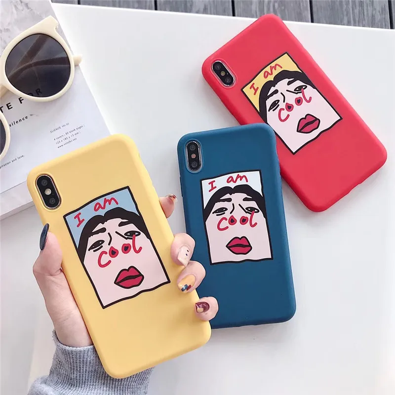 Персональный Забавный чехол для Iphone11 I Xsmax / Xr/ X Hand Shell 8plus 7 Защита осень Iphone6s Tide