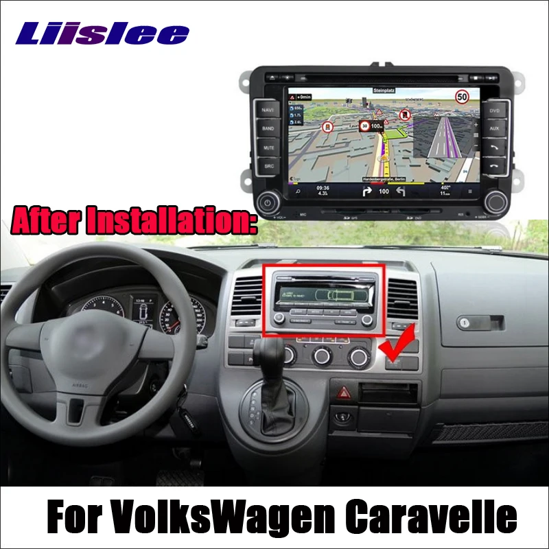 

Для VolksWagen Caravelle 2011 ~ 2012 GPS навигация карта навигационная система Радио ТВ DVD BT WIFI HD экран мультимедиа