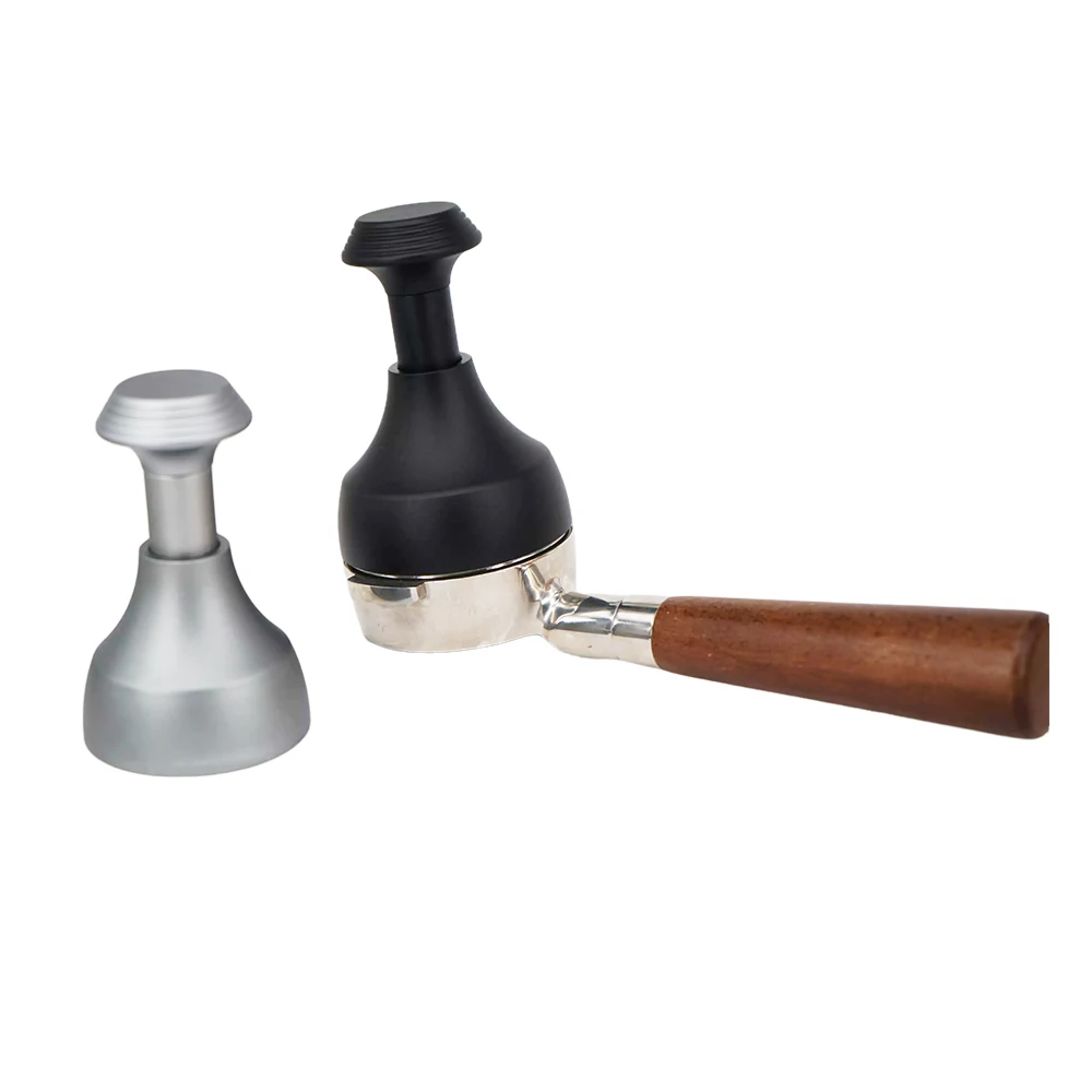 Distribuidor de caf&eacute; con aguja ajustable de acero inoxidable, m&aacute;quina de Espresso de 58mm, portafiltro, herramienta niveladora tipo aguja, 58/51mm-3