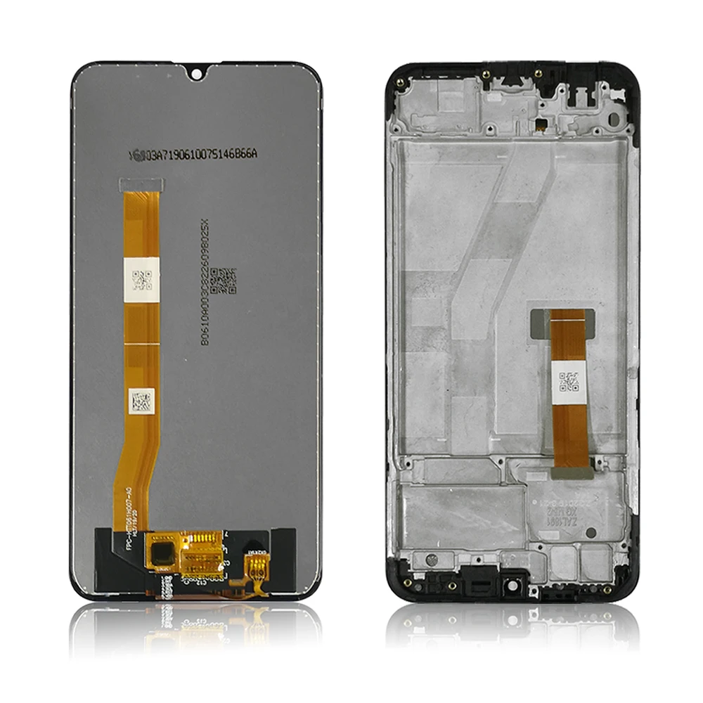 6 1 for oppo a1k cph1923 for oppo realme c2 rmx1941 rmx1945 lcd display touch screen digitizer assemblyframe replacement free global shipping