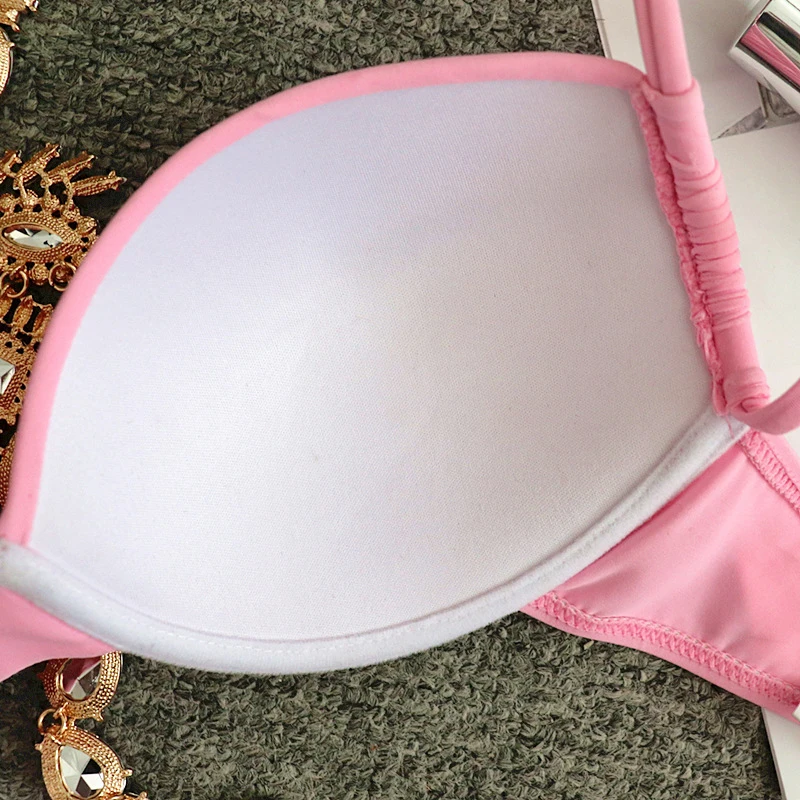 

TWOTWINSTLYE Patchwork Diamond Swimsuit For Female Hollow Out High Waist Slimming Women's Sexy Bathing Suit Summerwear Tide