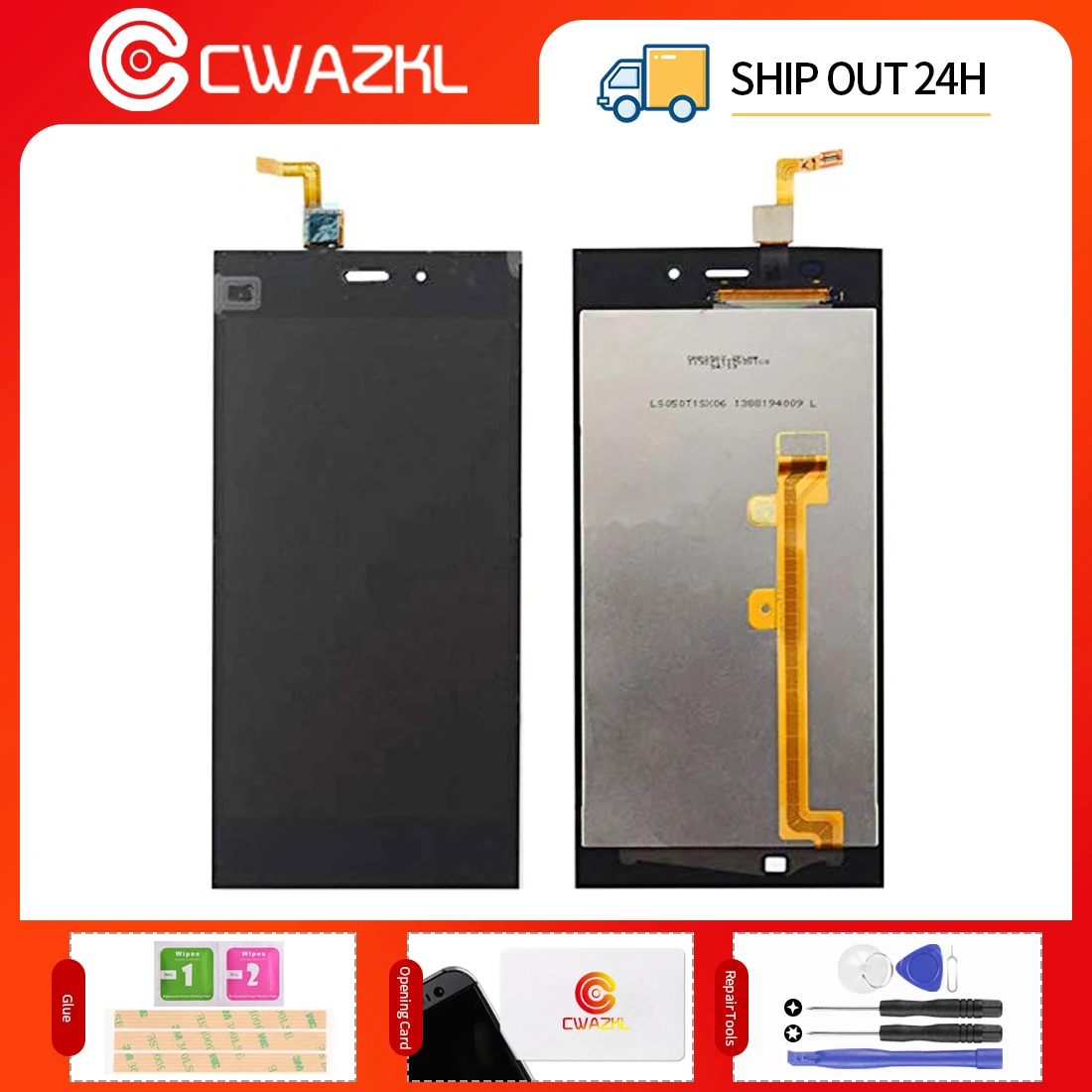 CWAZKL для Xiaomi Mi 3 ЖК дисплей сенсорный экран дигитайзер + рамка M3 Замена TDS CDMA