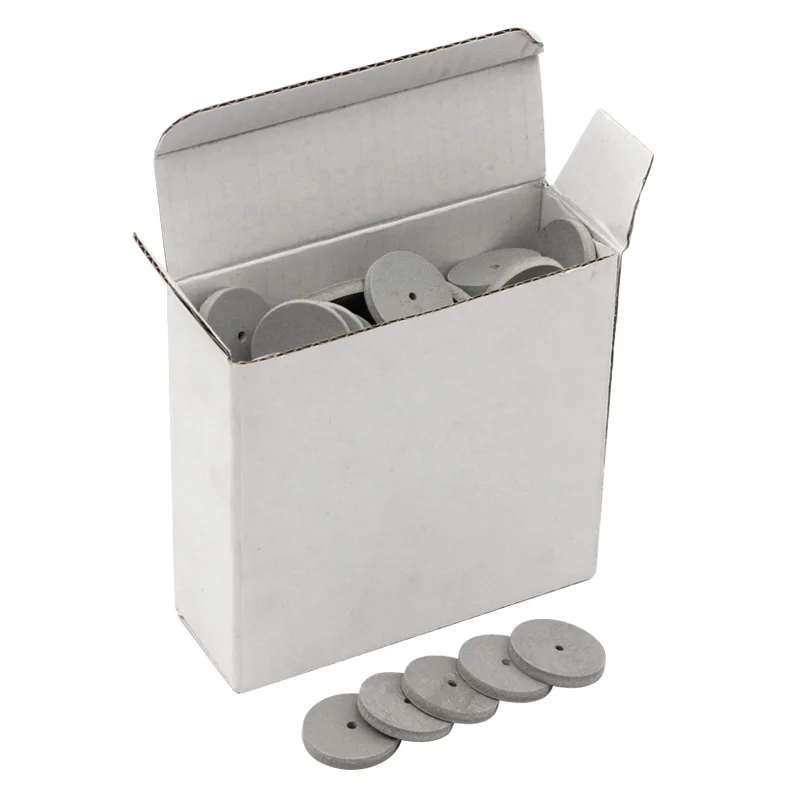 Серый стоматологическая резиновые полировочное колесо для Ножи