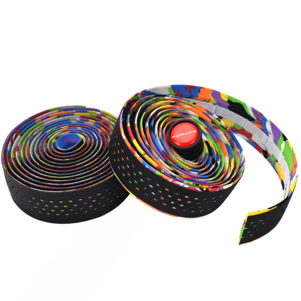 1 пара Камуфляжная Лента на руль велосипеда пробковая обмотка | Спорт и