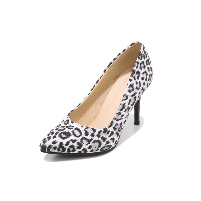 

Big Size ladies high heels women shoes woman High-heeled, thin-heeled, shallow-mouth pointed single shoes