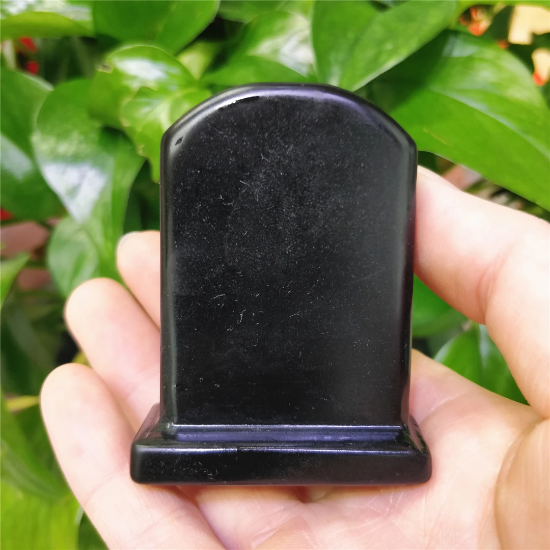 

Natural Pyrite Strawberry Quartz Crystal Obsidian Carved Tombstone Brand Feng Shui Protection Energy Witchcrafts Handicraft Sale