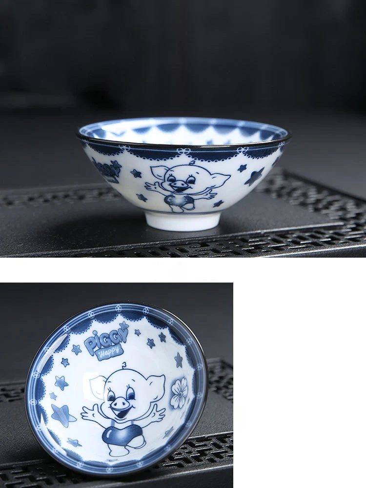 6 шт./партия китайская керамическая чашка для чая со льдом треснутая глазури