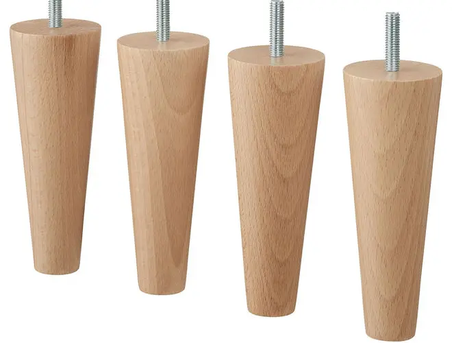 Опора из бука для мебели