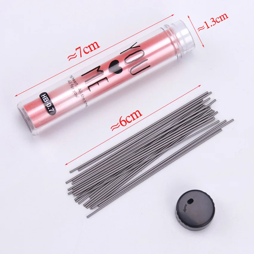 

1PC Mechanical Pencil Refill 0.5mm / 0.7mm HB Pencil Automatic Pencil Lead Refill Office School Supplies