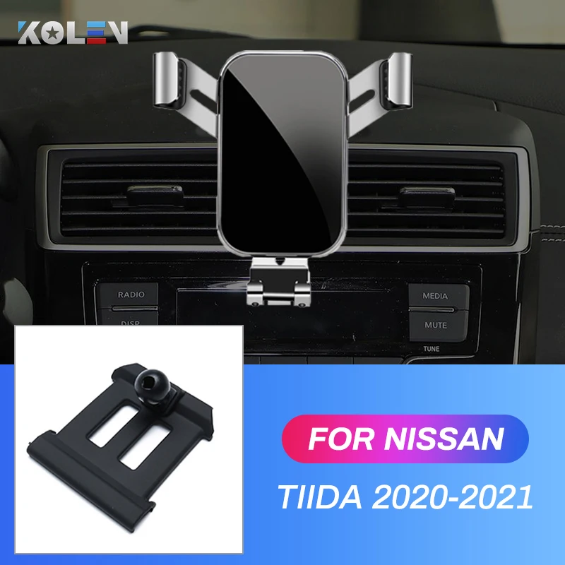 

Автомобильный мобильный телефон держатель для Nissan Tiida C13 2020 2021, устанавливаемое на вентиляционное отверстие в салоне автомобиля GPS тяжести с...