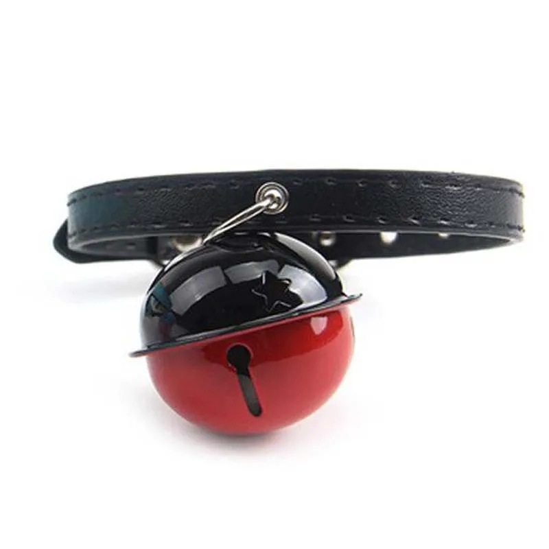 Симпатичные кошки и собаки ошейники с колокольчиком карамельного цвета легко