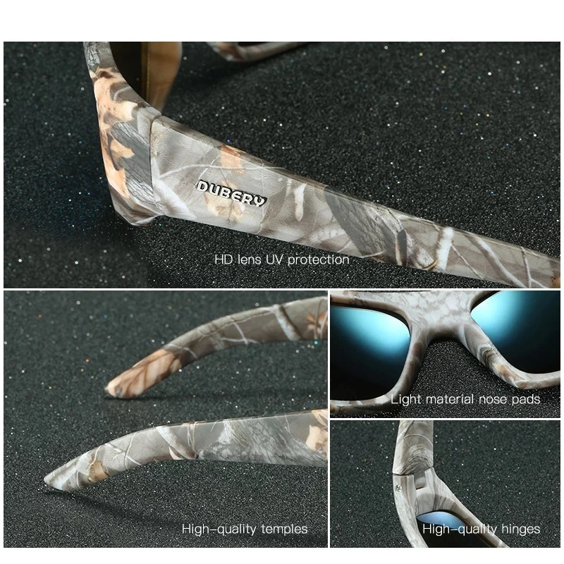 

High Quality Sports Style Men Polarized Sunglasses Lightweight Eyeglasses Frame Fashion Sun Glasses Driving Travel Goggles XH14