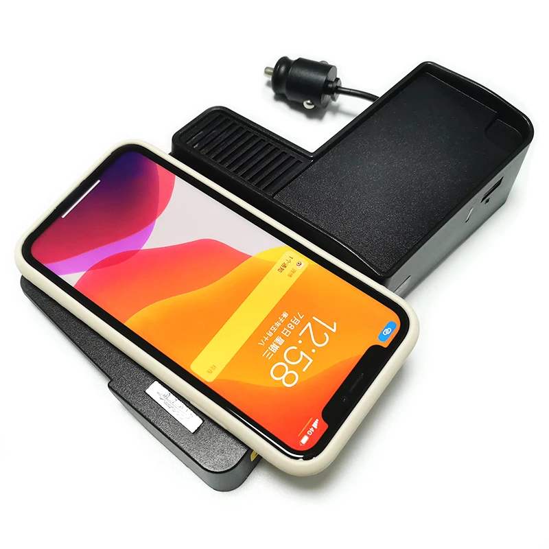 

15W fast car QI wireless charger charging case phone charger charging holder for Audi Q5 SQ5 2018 2019 2020 accessories