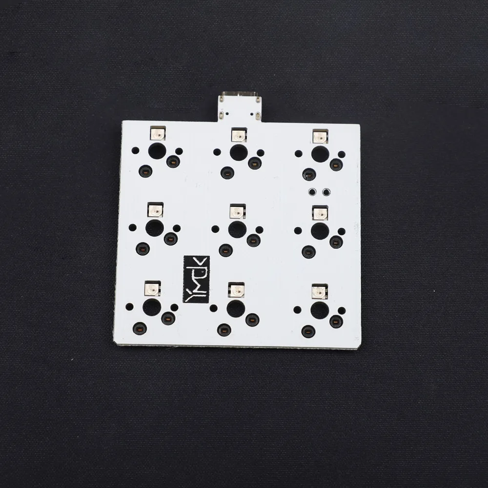 9 клавиш YMDK RGB QMK Hotswap поддержка макросъемки функция типа C MX переключатели механическая клавиатура Numpad для игр фотошоп