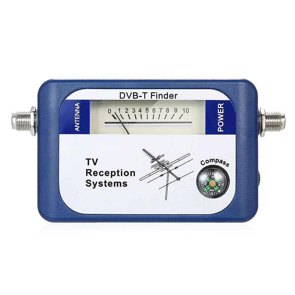 DVB T/T2 Цифровой спутниковый Finder измеритель сигнала 170 860 МГц антенна наземного ТВ с